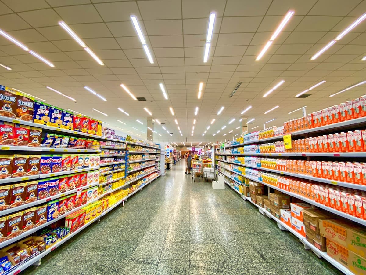 Carrefour hypermarket at Giga Mall